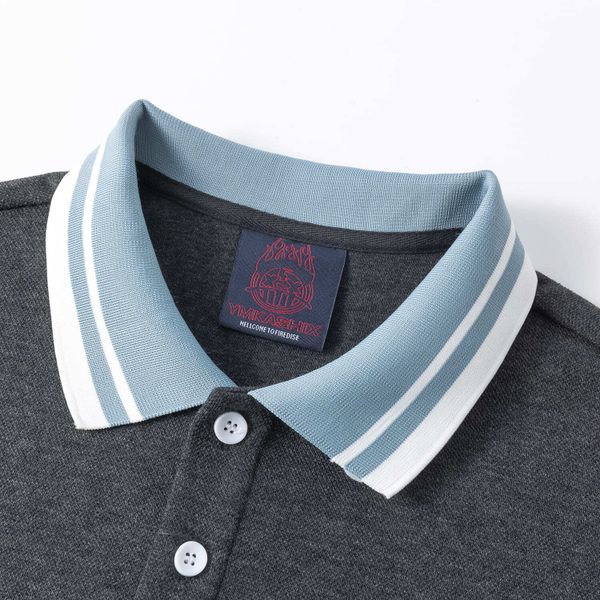 Поло серый меланж - фото 3