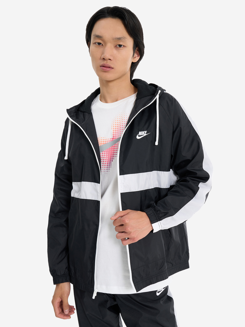 BV3025-013 Костюм муж. NIKE M NK CLUB WVN HD TRK SUIT