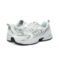 Кроссовки New Balance 530 White and Silver Metallic