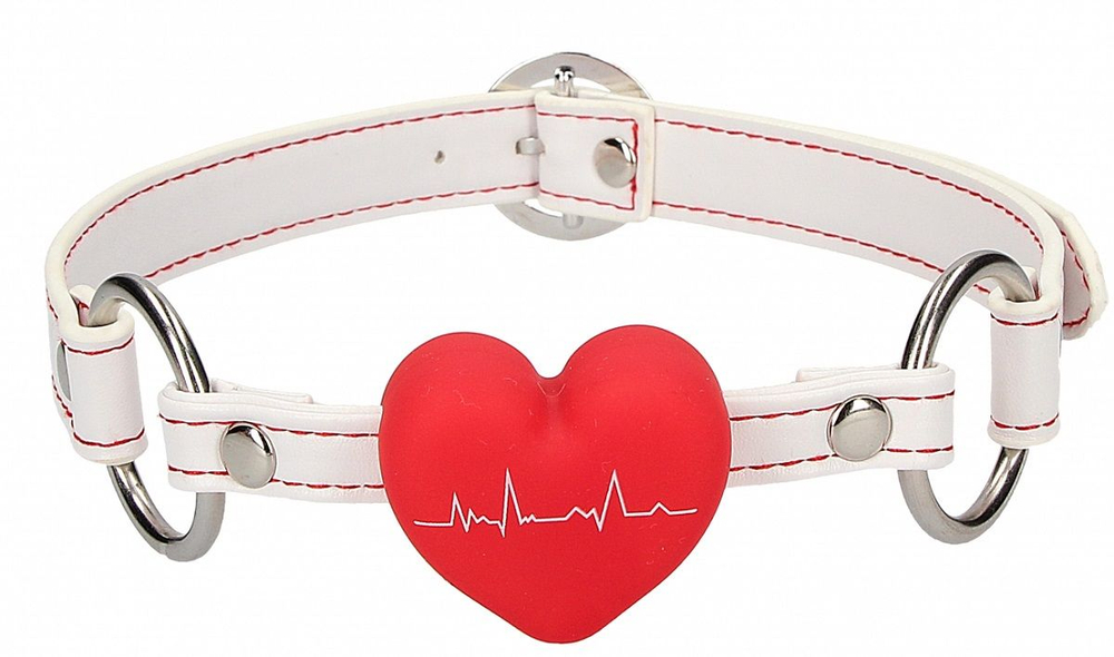 Пикантный BDSM-набор медсестры Nurse Pleasure (Цвет: белый с красным)