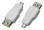 Переходник гнездо USB-A (Female)-штекер microUSB (Male) REXANT