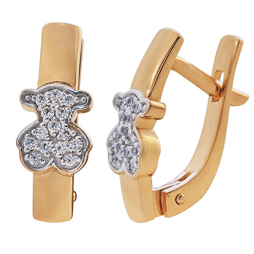 Серьги из золота 585 пробы