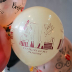 Воздушные шары Латекс Оксидентл с рисунком Стильная штучка, 25 шт. размер 12" #6077020