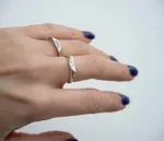 Кольцо Moon River День и Ночь R020