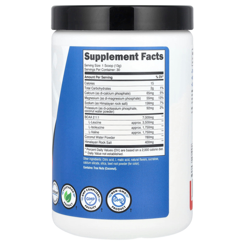 Nutricost, Performance, BCAA +, фруктовый пунш, 393 г (14 унций)