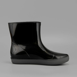 Полусапожки женские из ПВХ Nordman Alida (флисовый утеплитель ПС-24 УФ), Серые с черной подошвой