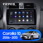 Teyes X1 9" для Toyota Corolla, Axio, Fielder 2006-2013