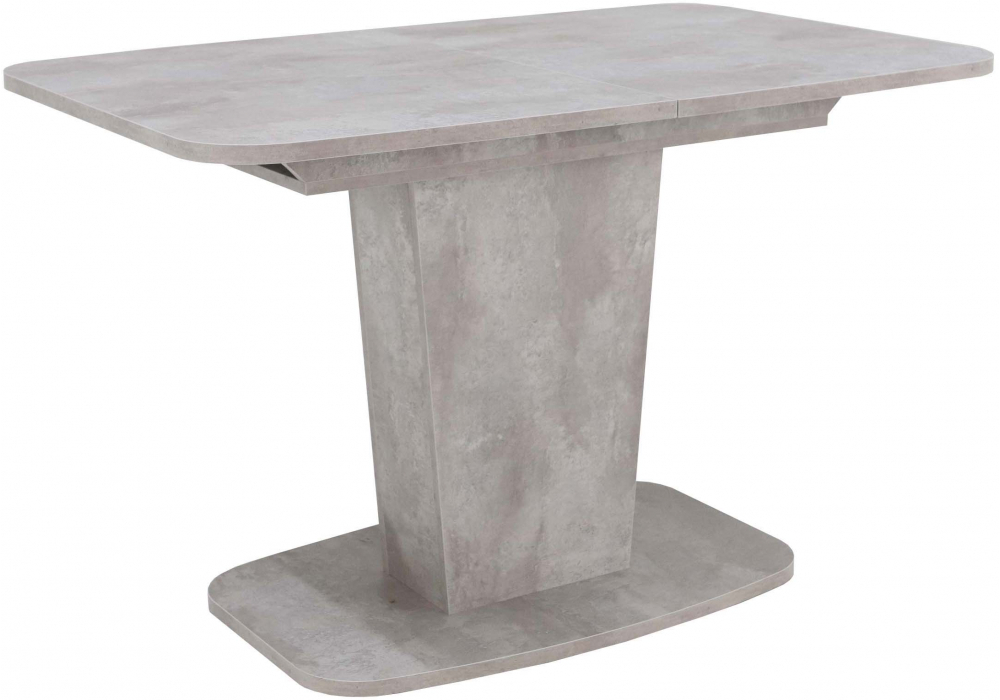 Стол деревянный Woodville раскладной Рондо-2 цемент светлый