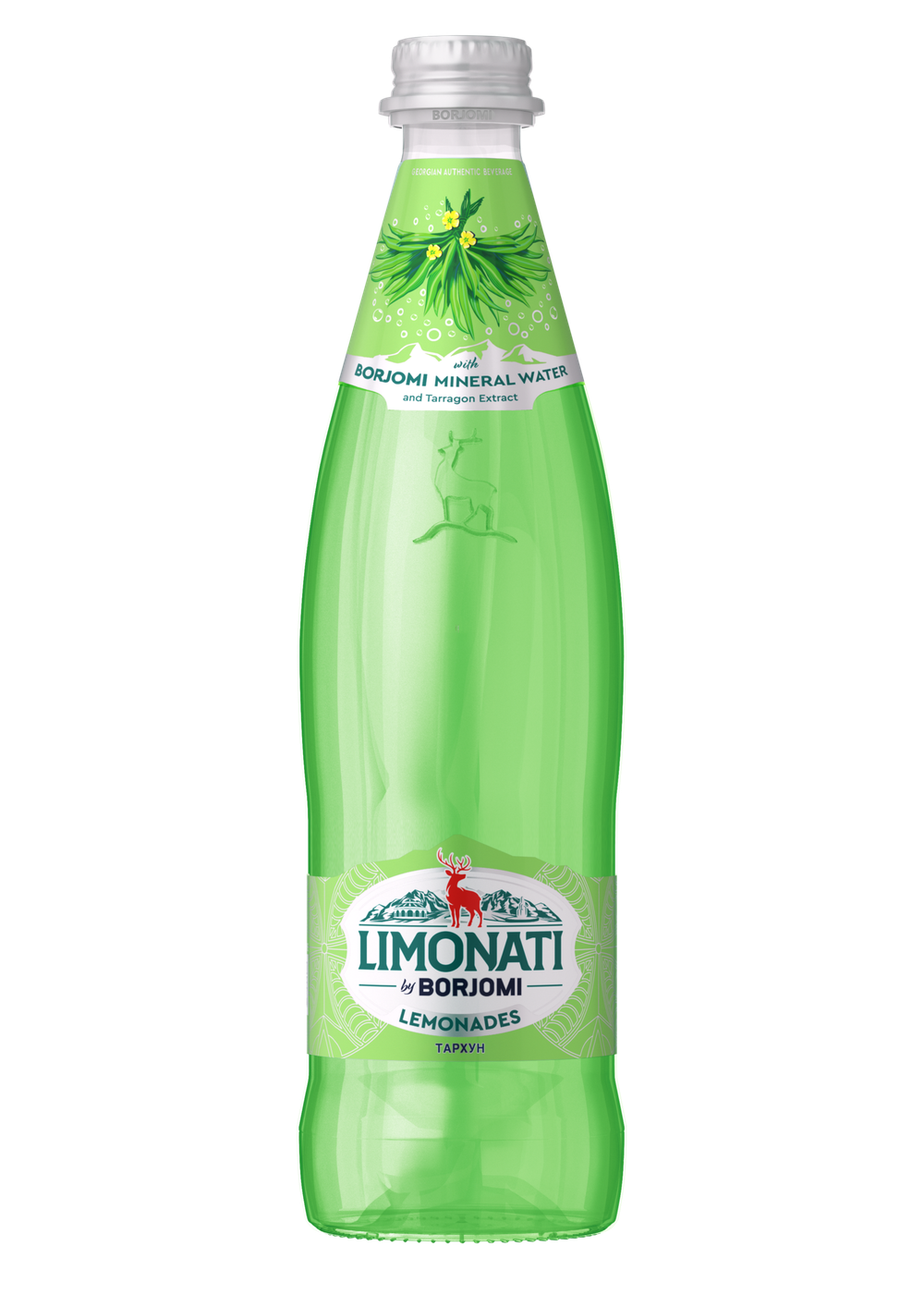 Грузинский Лимонад Limonati by Borjomi Тархун 0,5 л