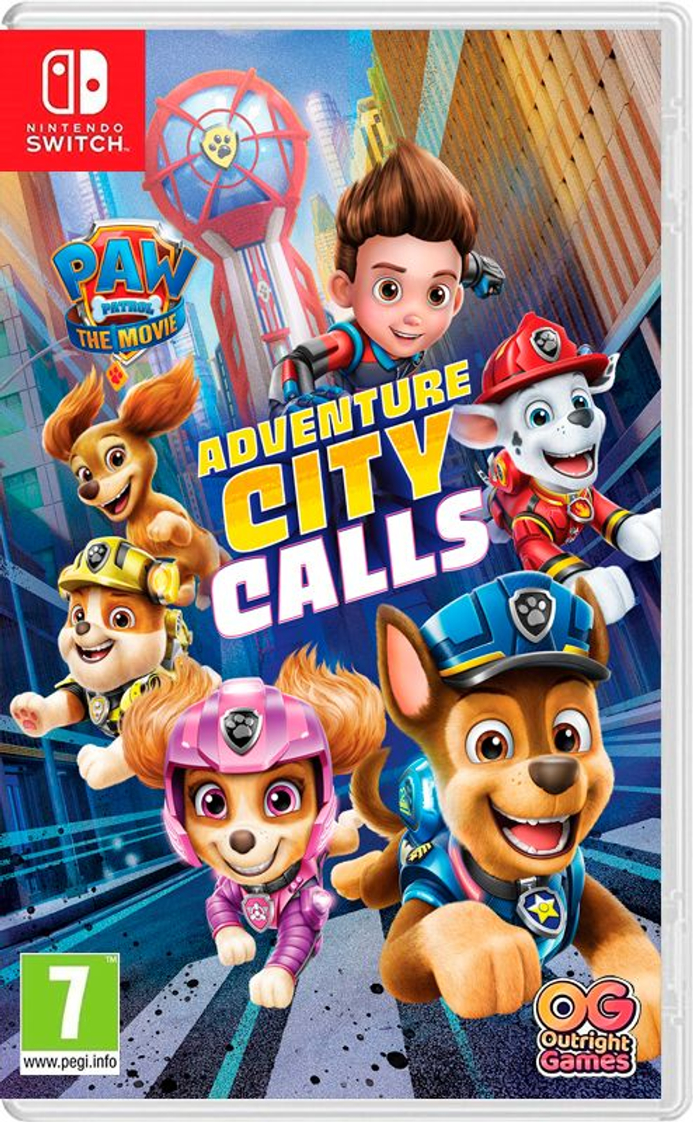 PAW Patrol The Movie: Adventure City Calls [Switch, русская версия]