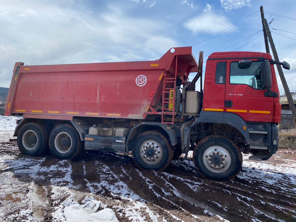 MAN TGS 8x8 Самосвал БЦМ-59 	(Дизельный, 12,4 л, 480 л.с., АТ)