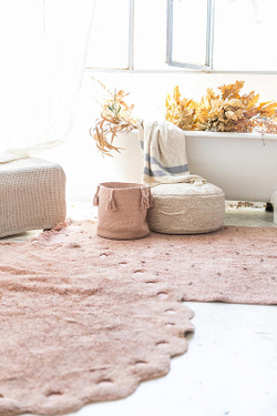 Ковер Lorena Canals Сосновая шишка розовый 130х180 см