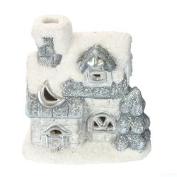 GAEM Фигурка декоративная "Домик" с подсветкой (2xLR44), L7,5 W5 H8,5 см, 2в.