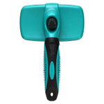 Ruff 'N Ruffus, Набор для ухода за кошками и собаками, цвет морской волны, 1 щетка, 1 машинка для стрижки