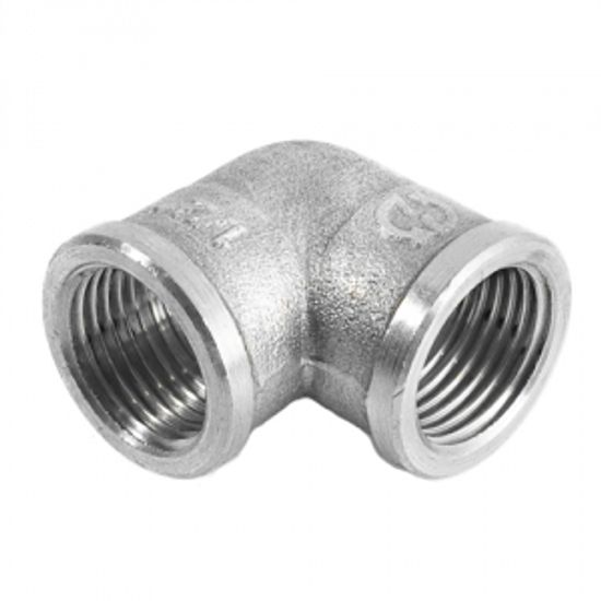 Угольник Stout 1/2"  ВР/ВР с внутренней резьбой никелированный латунный SFT-0014-000012