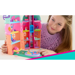Polly Pocket - Ледяной десерт Домик для игры + 2 куколки + 25 аксессуаров JFT91