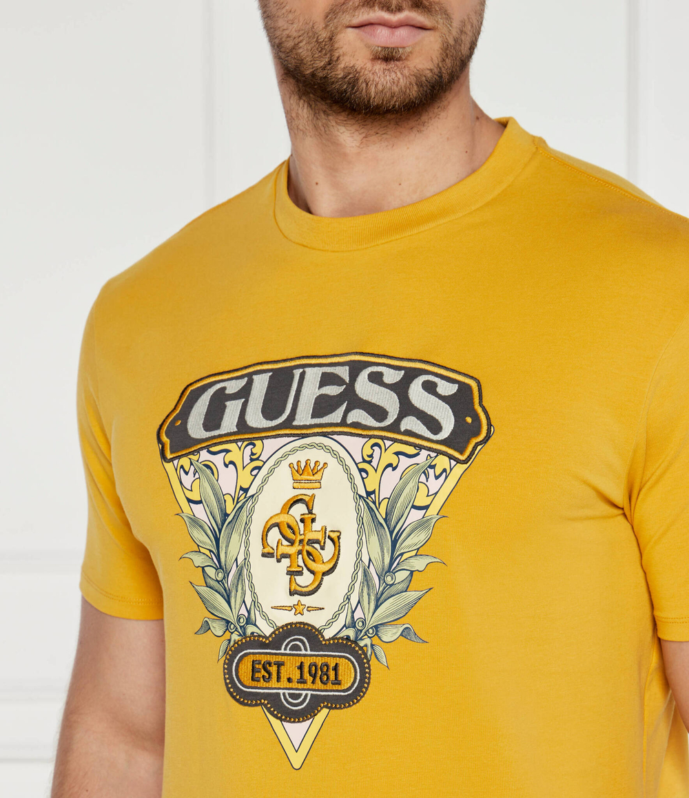 Футболка GUESS - желтый(M4YI76 KA0Q1)