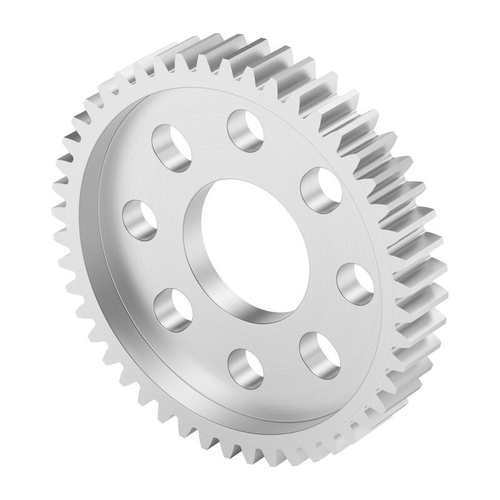 2302 Series Aluminum, MOD 0.8, Hub Mount Gear (14mm Bore, 48 Tooth)
