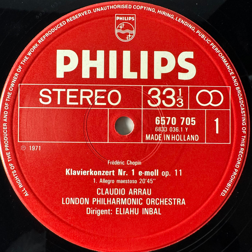 Шопен - 2 концерта для фортепиано 2LP (Голландия)