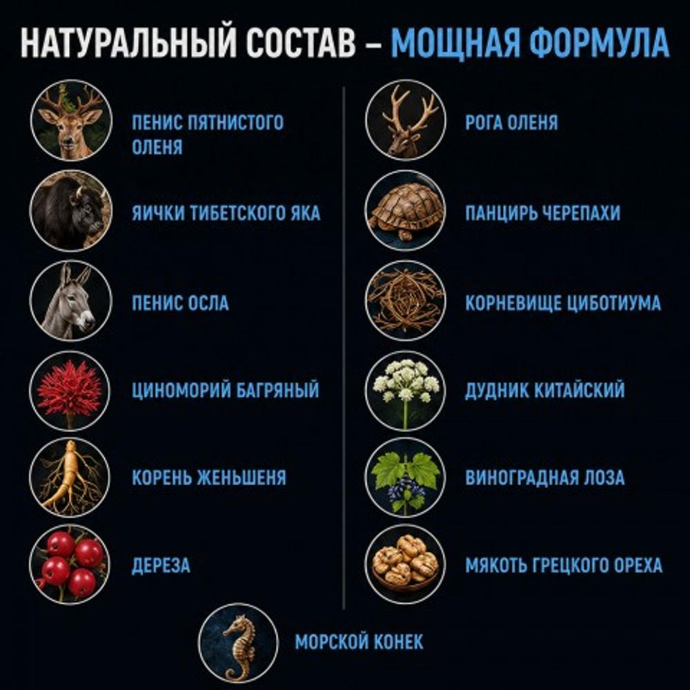 Возбуждающее средство для мужчин Boss Royal Viagra (New!) - 20 таблеток