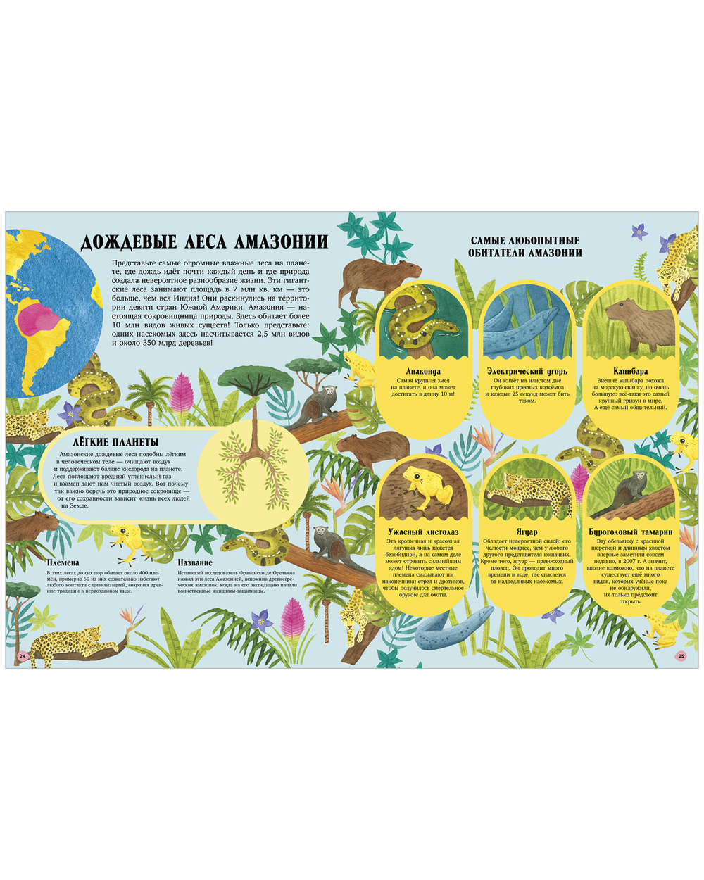 Большая энциклопедия CLEVER. Удивительные животные и где они обитают