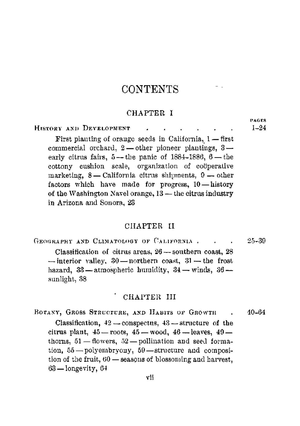 Citrus fruits | John Eliot Coit