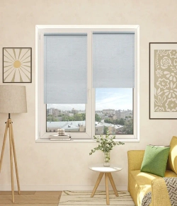 Рулонные шторы Монтана Серо-голубой