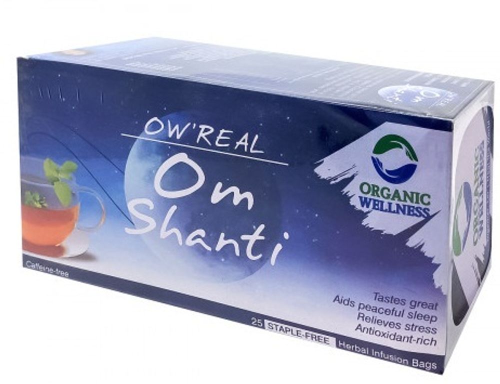 Чай Organic Wellness Om Shanti, 25 пакетиков