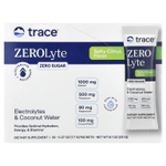 Trace, ZEROlyte, электролит и кокосовая вода, salty citrus lemonade flavor, 30 пакетиков.