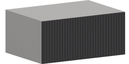 Кухня Модуль ШВГ 810 Белый / Лайт Грей