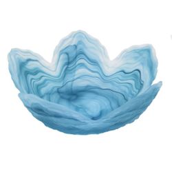 Салатник 700 мл d 22 см h10 см Blue Sunset звезда матовое стекло P.L. Proff Cuisine [4]