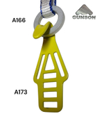 A173 Крюк для крюконоги 30ХГСА /2mm/12х2 Dyneema / желтый / t-50C/20g