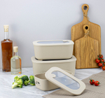 Ёмкость для продуктов герметичная НЕО 1,6л с паровыпускным клапаном М1392