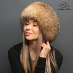 Повязка из меха Блюфрост цвет Обесцвеченный