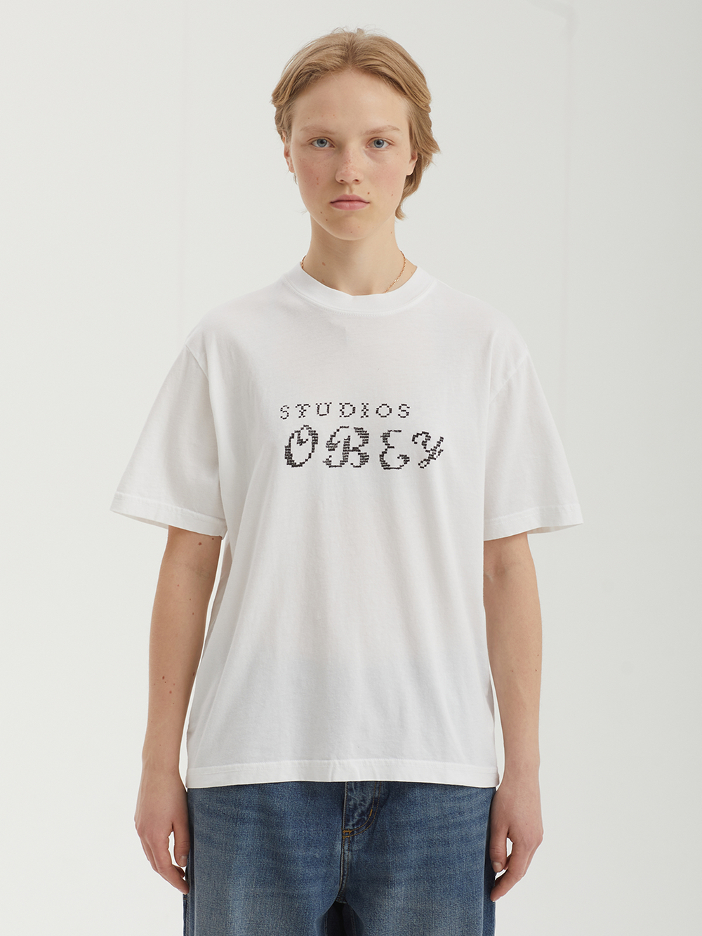 Женская Футболка Obey Floating Flower
