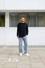 Джинсы Blackbase №4 мужские голубые