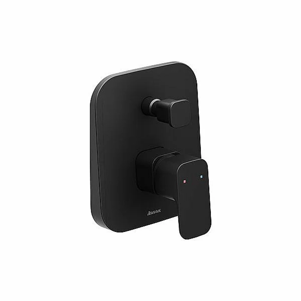 Смеситель для душа Ravak 10° Free black X070156 черный матовый