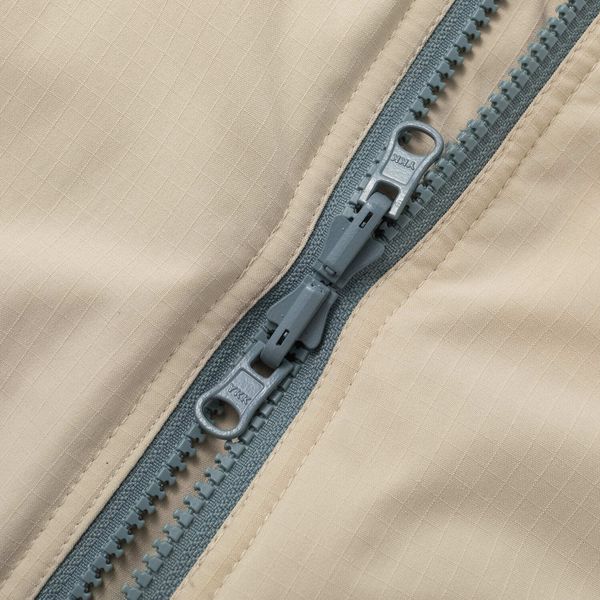 Куртка двухсторонняя Ride Puff бежевая / пыльно-синяя - фото 11