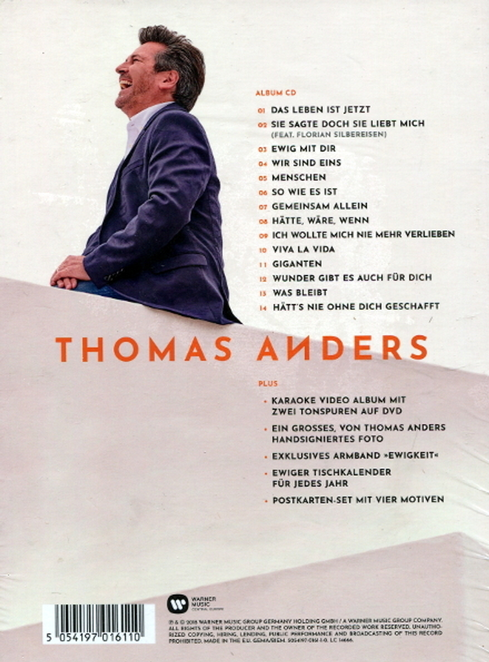 Thomas Anders / Ewig Mit Dir (Limited Fan Box)(CD+DVD)