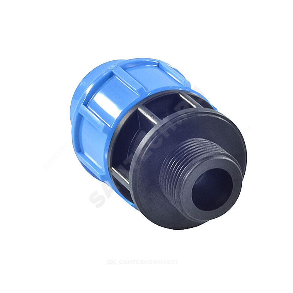 Муфта компрессионная ПЭ Дн 32х1 1/4" НР Ру12,5 Джилекс 9137