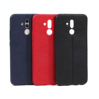 Панель из экокожи для Huawei Mate 20 lite, 010498 Красный