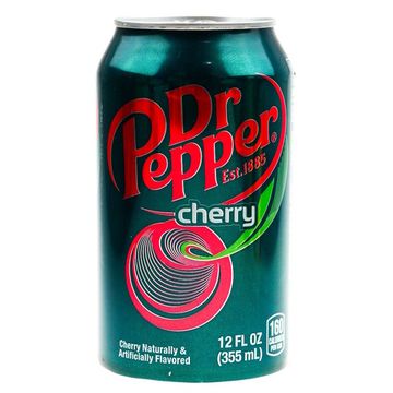 Газированный напиток Dr Pepper Cherry со вкусом вишни, 355 мл (США)