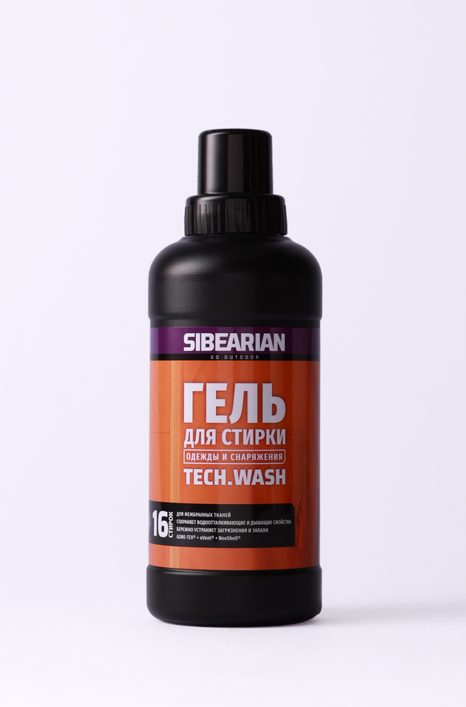 SIBEARIAN TECH WASH Гель для стирки мембранных и технологичных тканей 500 мл