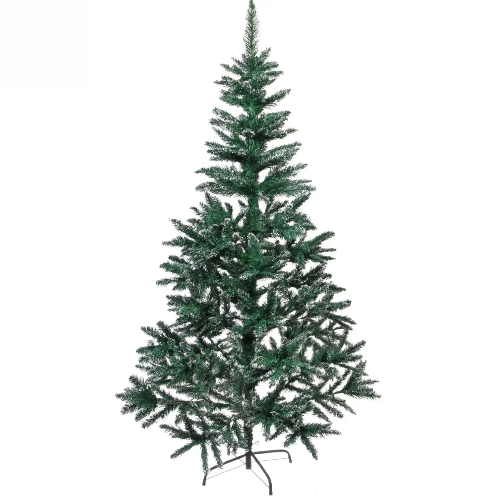 Ёлка «Рождественское чудо» 180 см, ПВХ (490 веток), белый иней