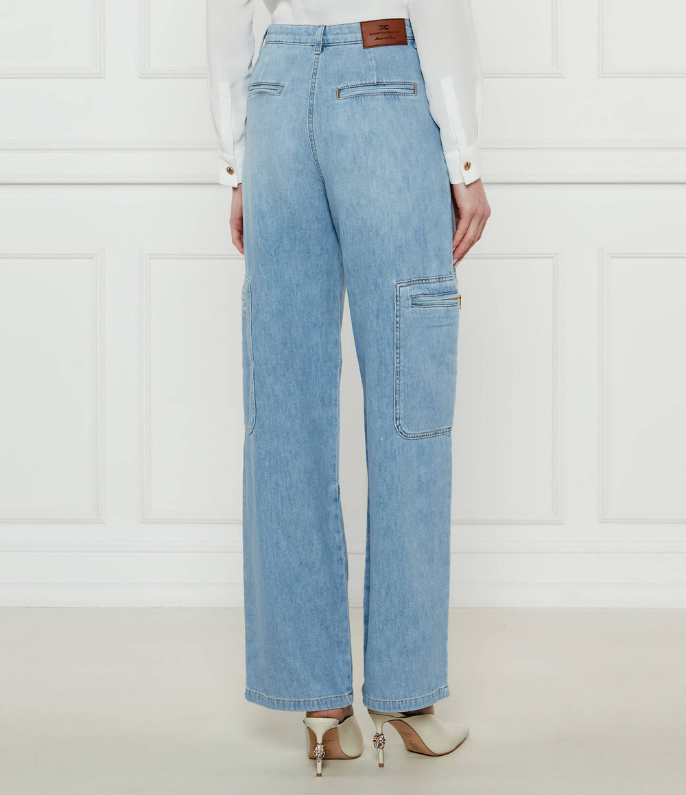 Джинсы Elisabetta Franchi - голубой(PJ84D51E2)