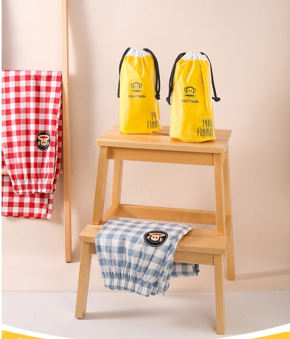Домашние брюки в клетку Paul Frank Easy (Yellow)