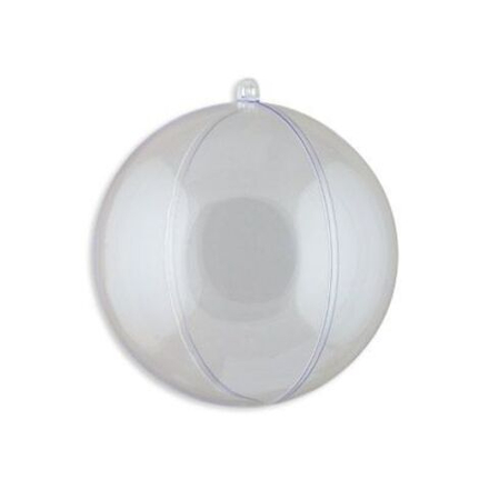 Заготовка пластиковая для росписи D=10см прозрачный