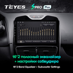 Teyes SPRO Plus 10,2"для Renault Clio 4 2016-2019