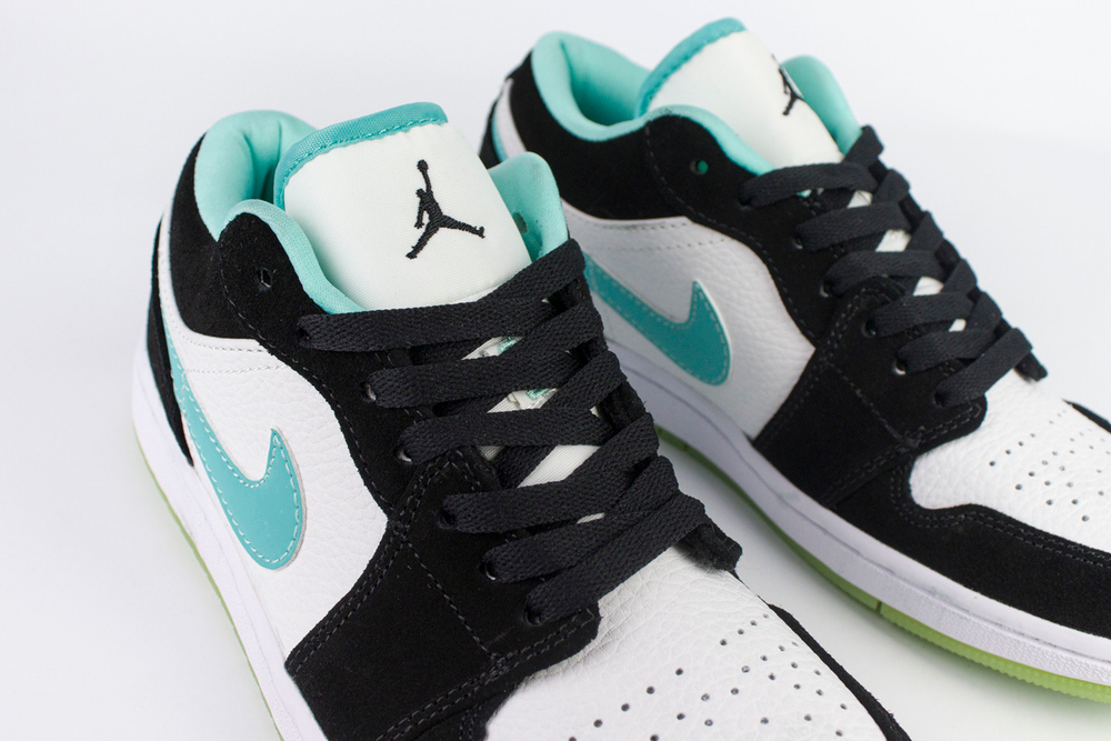 Кроссовки Nike Air Jordan 1 Low Wmns Wh. / Black / Mint