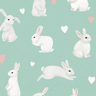 Милые кролики